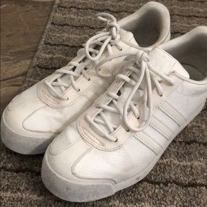 White Adidas Sneakers from Urban Outfitters